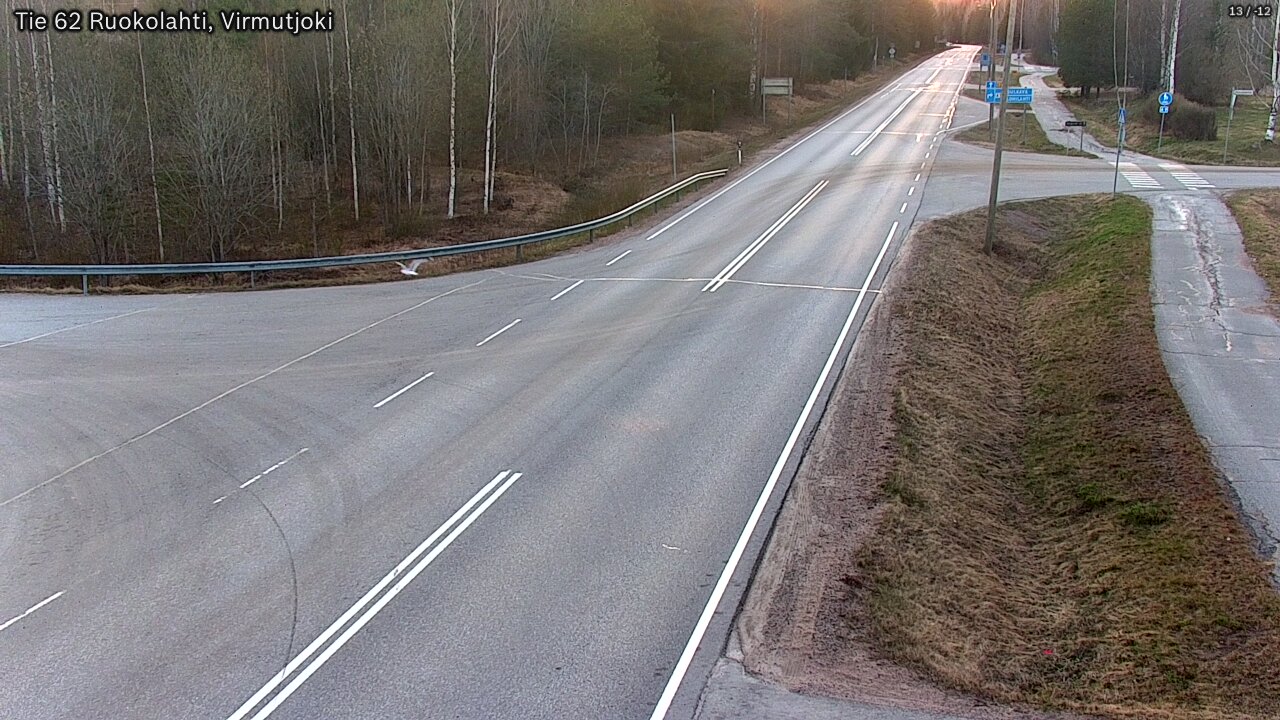 Kelikamerat Kuva Tie 62 Virmutjoki, Ruokolahti, Etelä-Karjala