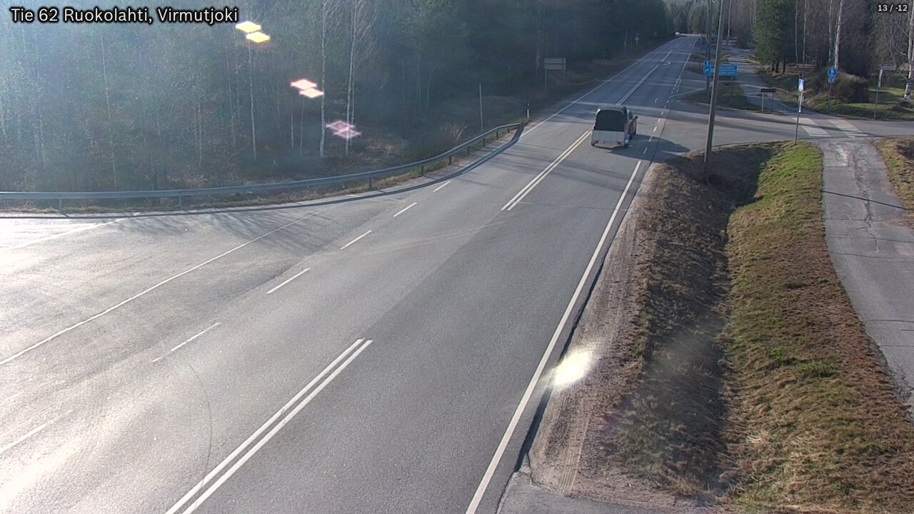 Kelikamerat Kuva Tie 62 Virmutjoki, Ruokolahti, Etelä-Karjala