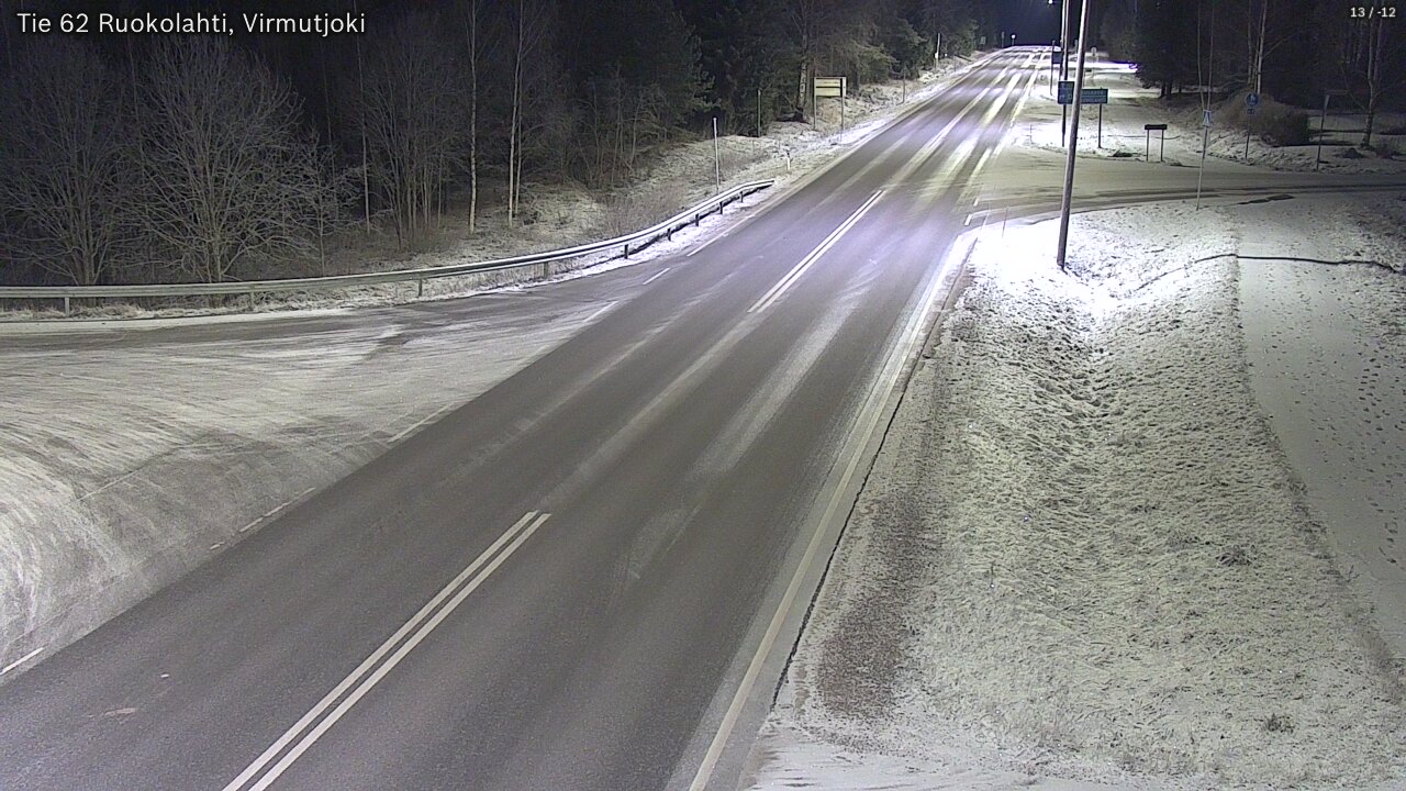 Kelikamerat Kuva Tie 62 Virmutjoki, Ruokolahti, Etelä-Karjala