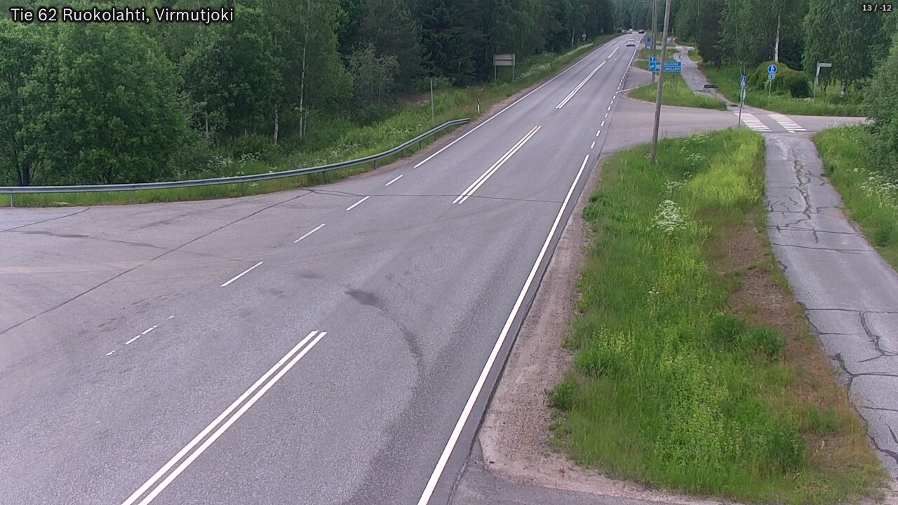 Kelikamerat Kuva Tie 62 Virmutjoki, Ruokolahti, Etelä-Karjala