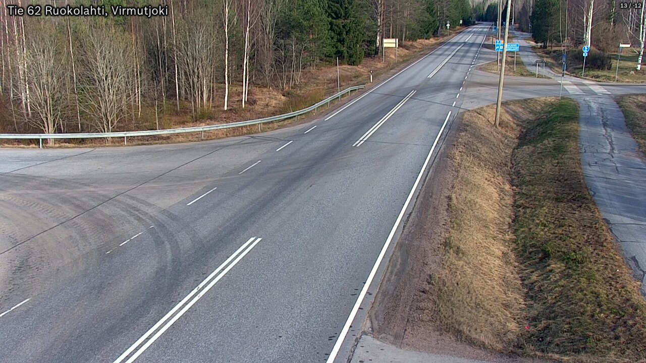 Kelikamerat Kuva Tie 62 Virmutjoki, Ruokolahti, Etelä-Karjala