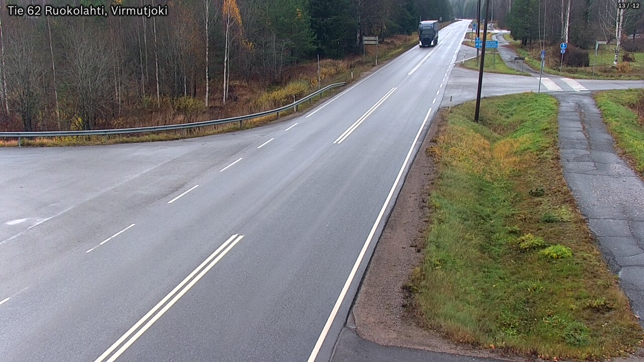 Kelikamerat Kuva Tie 62 Virmutjoki, Ruokolahti, Etelä-Karjala