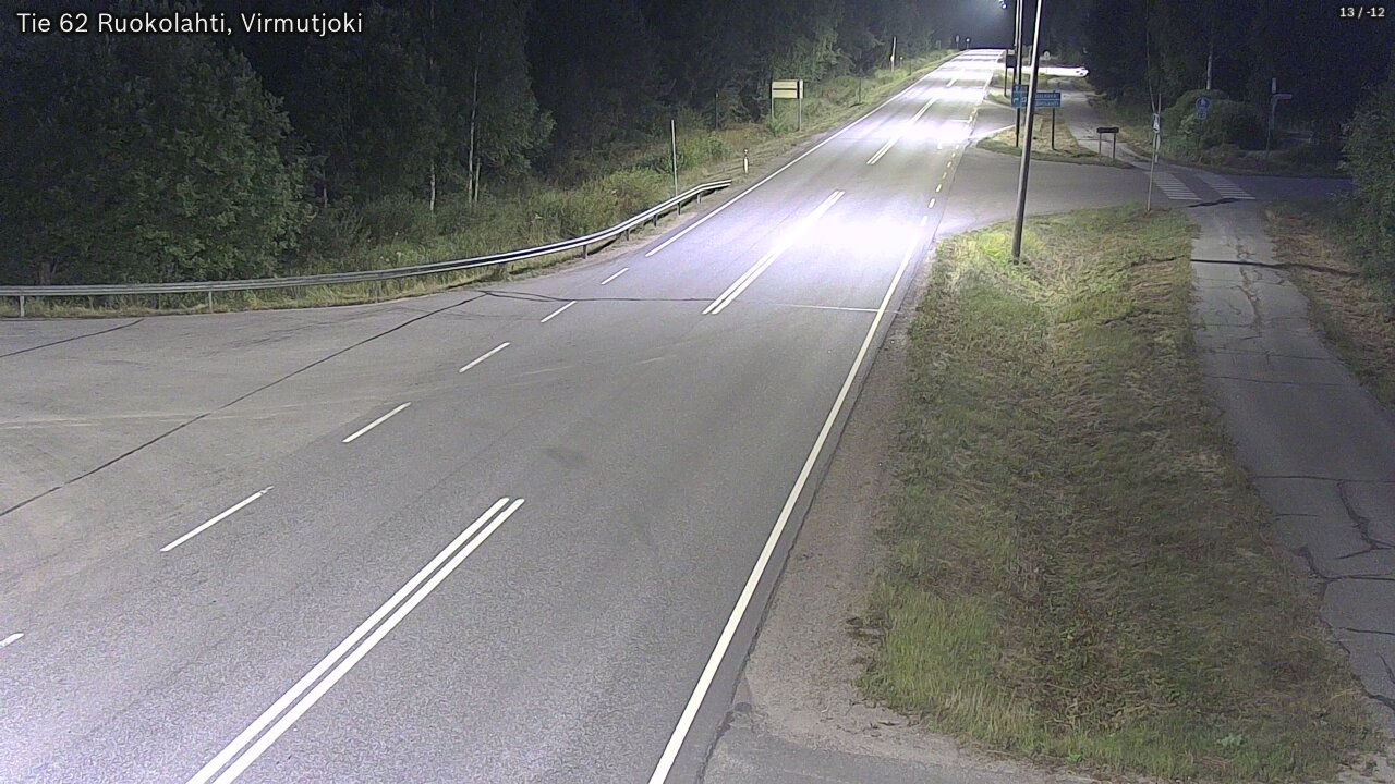 Weather Camera Image Road 62 Virmutjoki, Ruokolahti, Etelä-Karjala