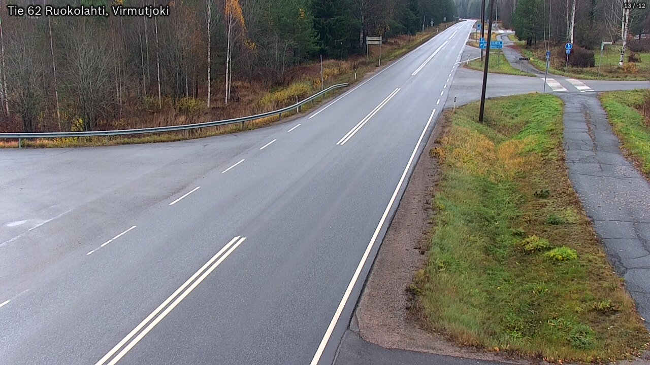 Kelikamerat Kuva Tie 62 Virmutjoki, Ruokolahti, Etelä-Karjala