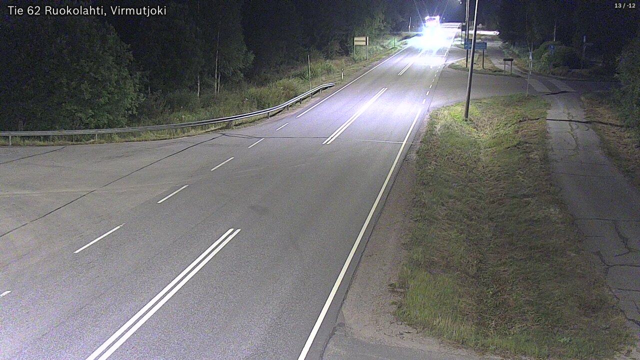 Weather Camera Image Road 62 Virmutjoki, Ruokolahti, Etelä-Karjala