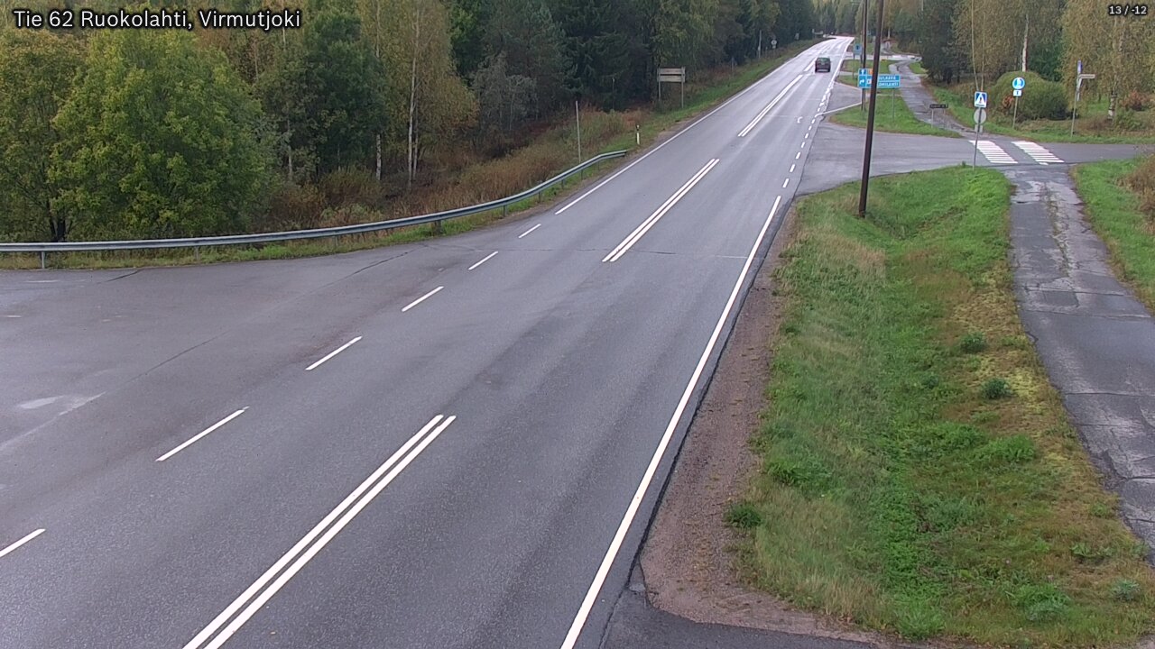 Kelikamerat Kuva Tie 62 Virmutjoki, Ruokolahti, Etelä-Karjala