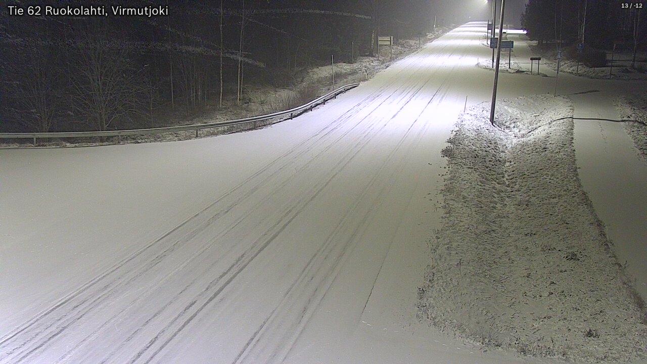 Kelikamerat Kuva Tie 62 Virmutjoki, Ruokolahti, Etelä-Karjala