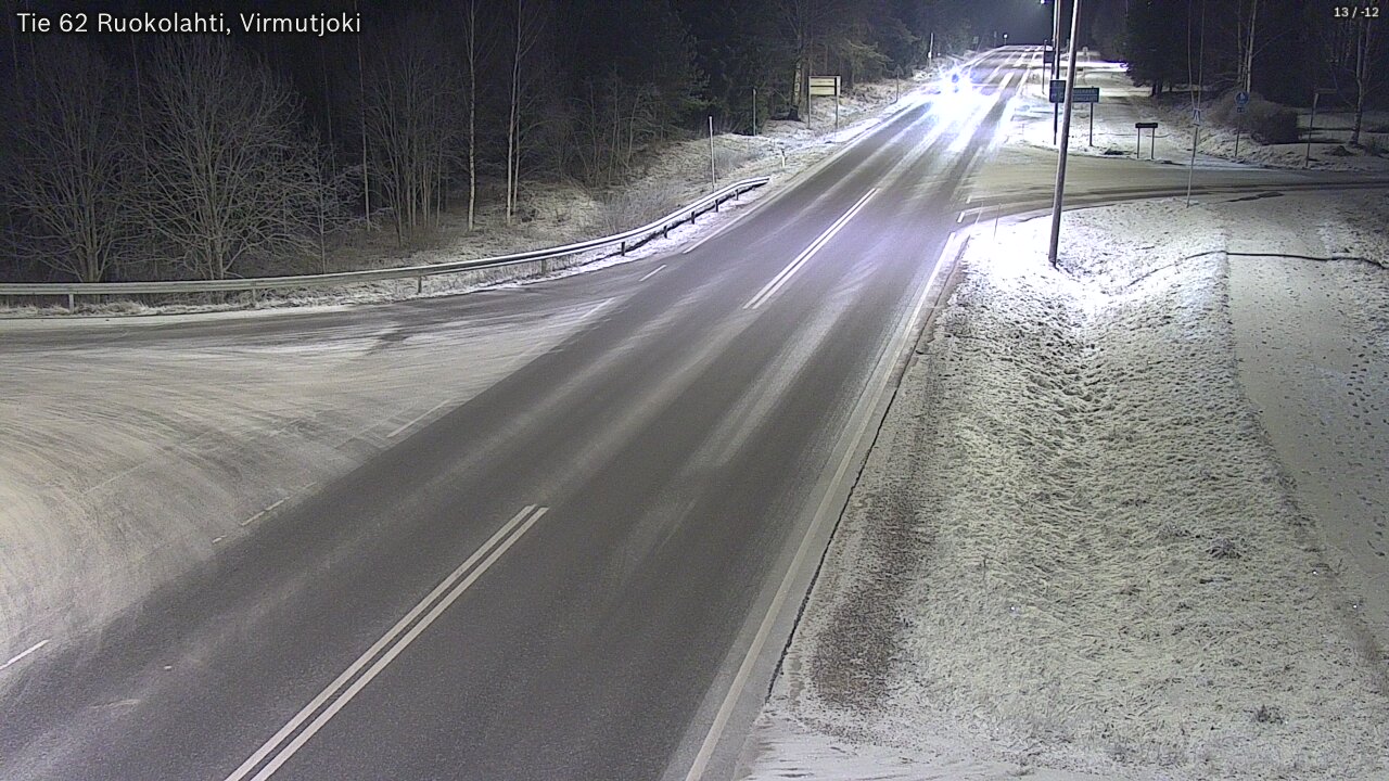 Kelikamerat Kuva Tie 62 Virmutjoki, Ruokolahti, Etelä-Karjala