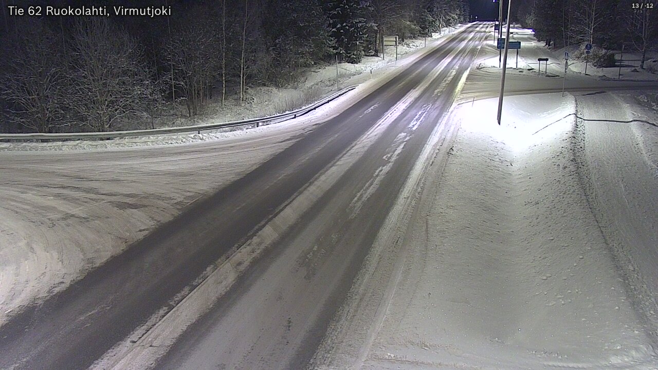 Kelikamerat Kuva Tie 62 Virmutjoki, Ruokolahti, Etelä-Karjala