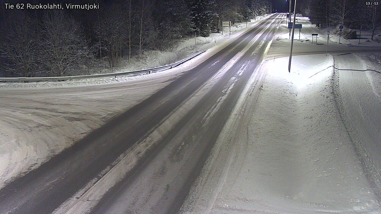 Kelikamerat Kuva Tie 62 Virmutjoki, Ruokolahti, Etelä-Karjala