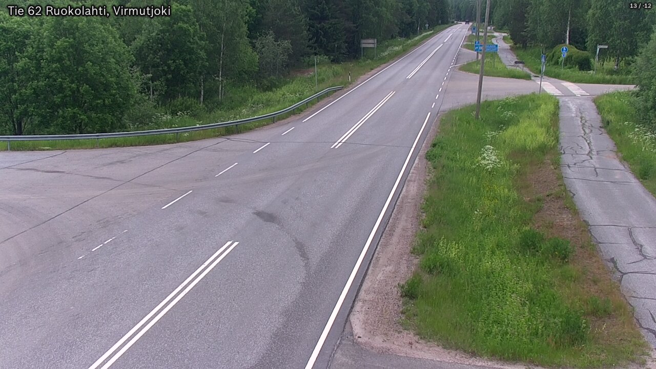 Kelikamerat Kuva Tie 62 Virmutjoki, Ruokolahti, Etelä-Karjala