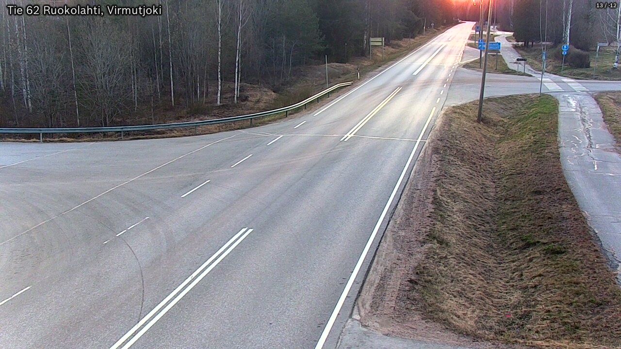 Kelikamerat Kuva Tie 62 Virmutjoki, Ruokolahti, Etelä-Karjala