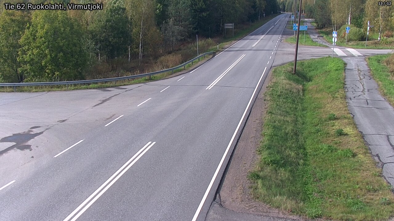 Kelikamerat Kuva Tie 62 Virmutjoki, Ruokolahti, Etelä-Karjala