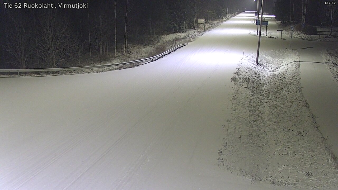 Kelikamerat Kuva Tie 62 Virmutjoki, Ruokolahti, Etelä-Karjala