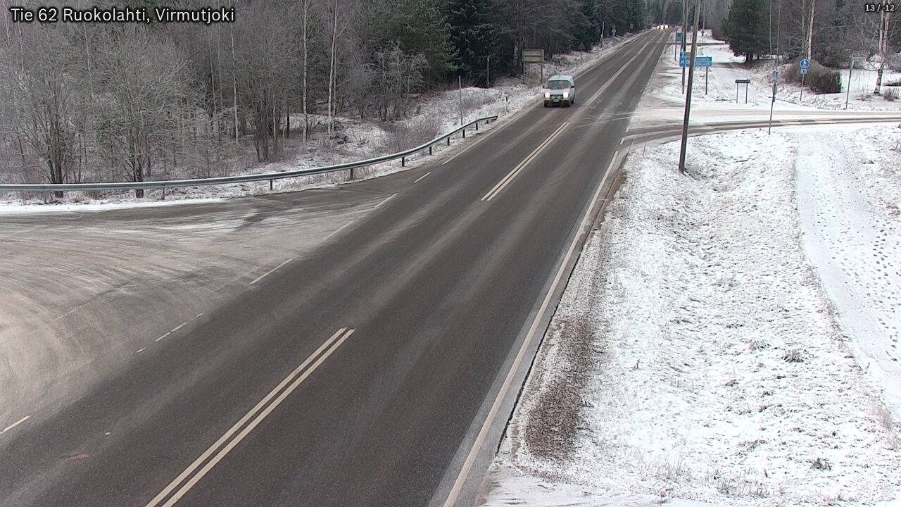 Kelikamerat Kuva Tie 62 Virmutjoki, Ruokolahti, Etelä-Karjala