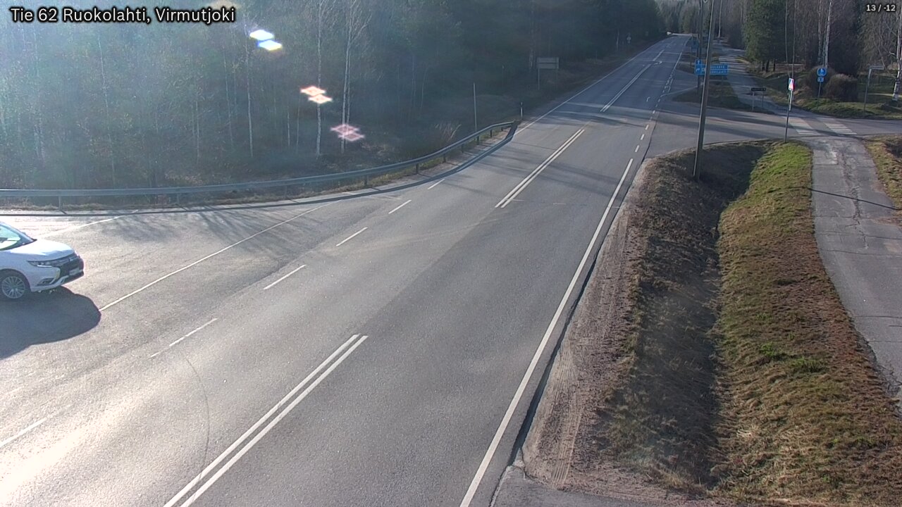 Kelikamerat Kuva Tie 62 Virmutjoki, Ruokolahti, Etelä-Karjala