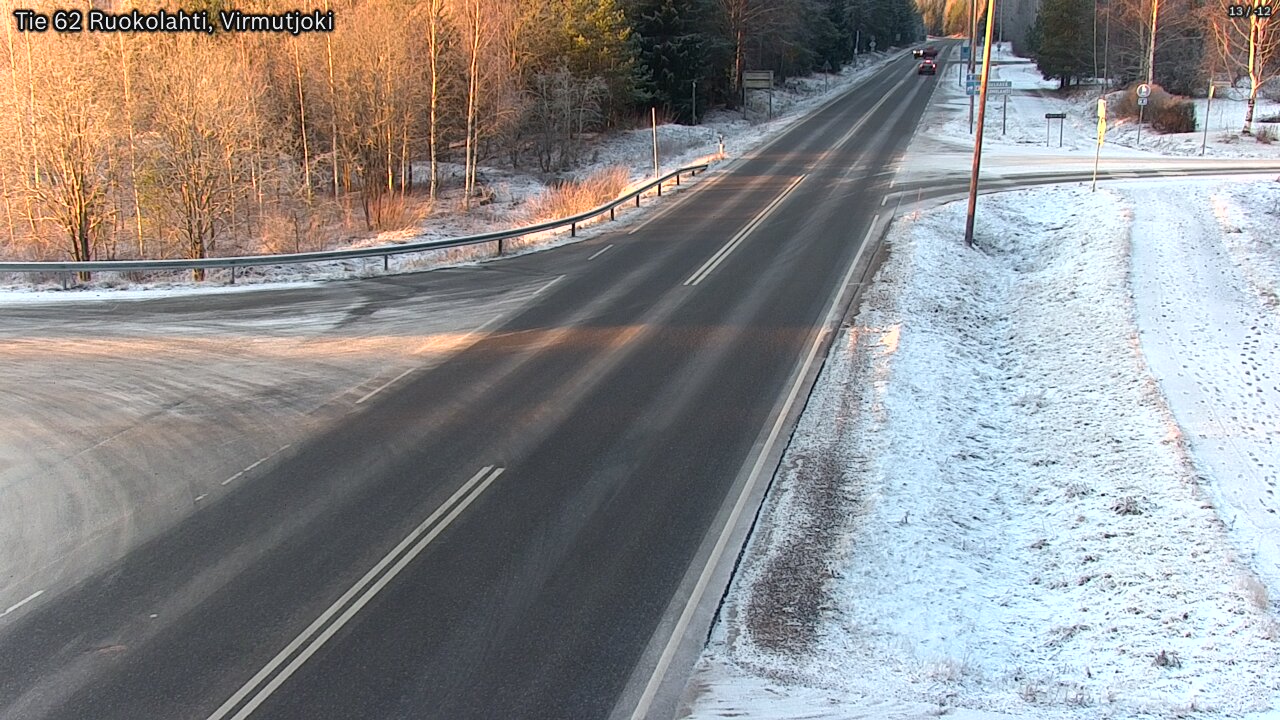 Kelikamerat Kuva Tie 62 Virmutjoki, Ruokolahti, Etelä-Karjala