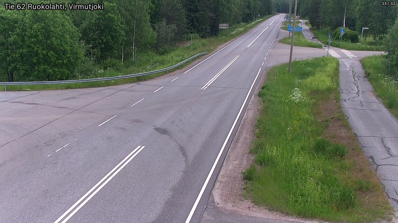 Kelikamerat Kuva Tie 62 Virmutjoki, Ruokolahti, Etelä-Karjala