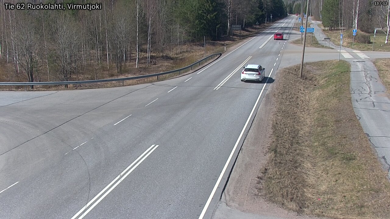 Kelikamerat Kuva Tie 62 Virmutjoki, Ruokolahti, Etelä-Karjala