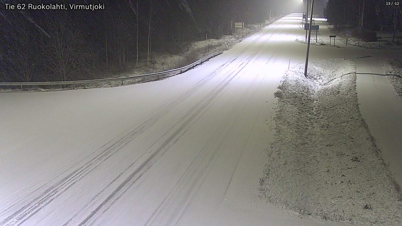 Kelikamerat Kuva Tie 62 Virmutjoki, Ruokolahti, Etelä-Karjala