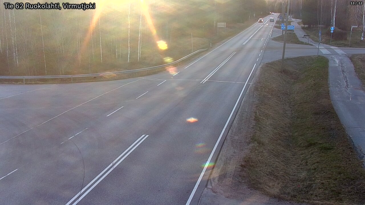 Kelikamerat Kuva Tie 62 Virmutjoki, Ruokolahti, Etelä-Karjala