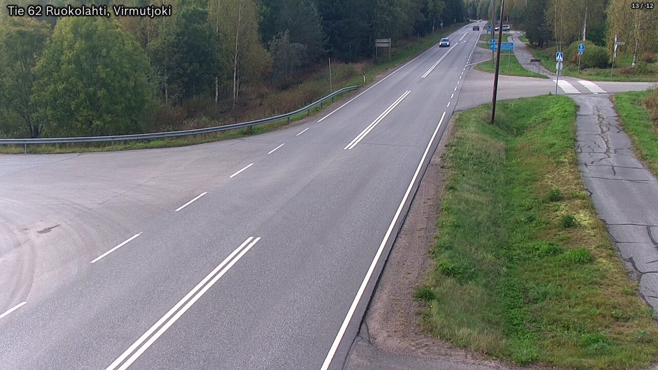 Kelikamerat Kuva Tie 62 Virmutjoki, Ruokolahti, Etelä-Karjala