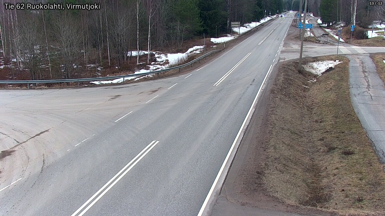 Kelikamerat Kuva Tie 62 Virmutjoki, Ruokolahti, Etelä-Karjala