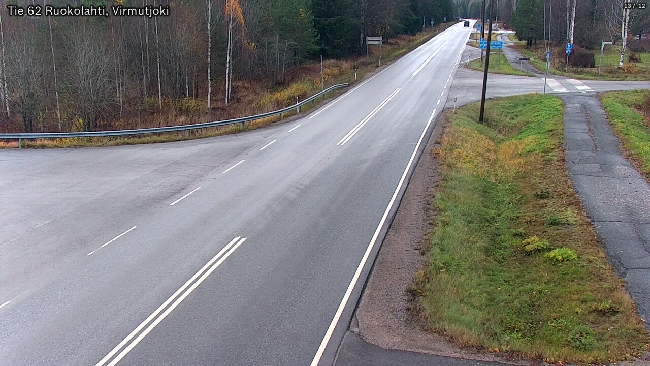 Kelikamerat Kuva Tie 62 Virmutjoki, Ruokolahti, Etelä-Karjala