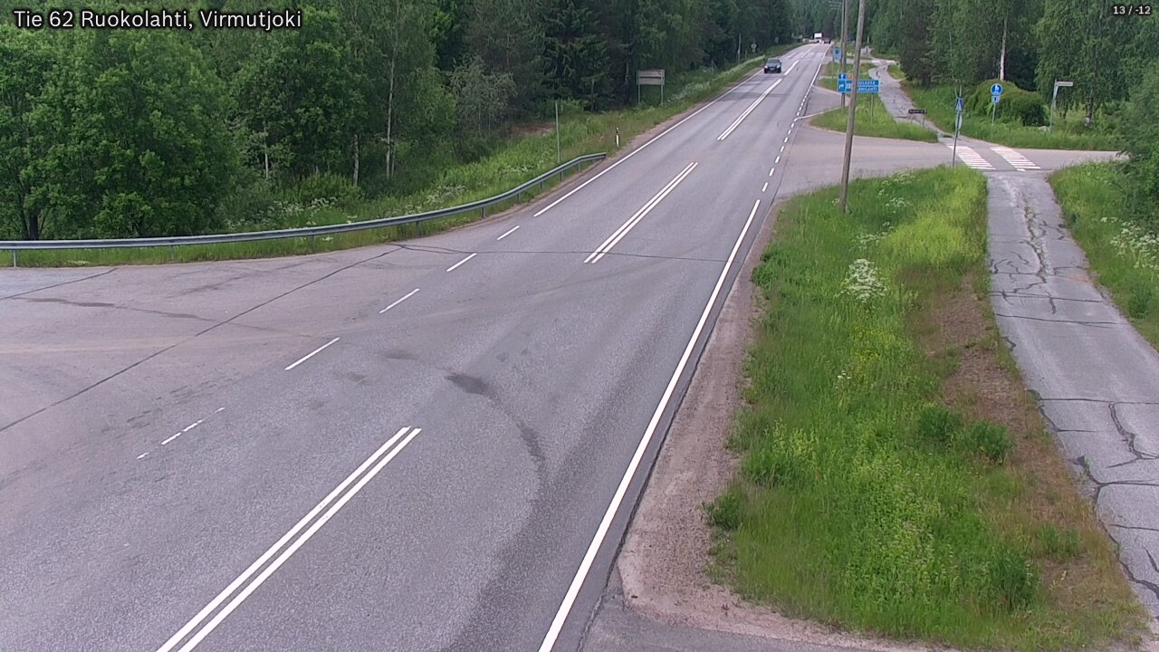 Kelikamerat Kuva Tie 62 Virmutjoki, Ruokolahti, Etelä-Karjala