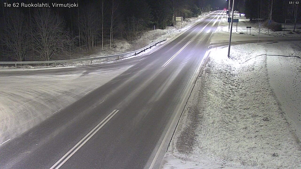 Kelikamerat Kuva Tie 62 Virmutjoki, Ruokolahti, Etelä-Karjala