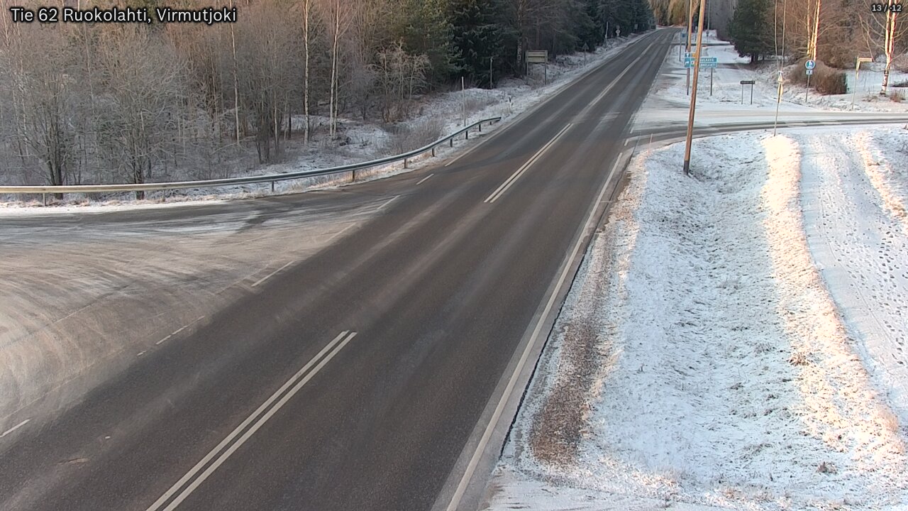 Kelikamerat Kuva Tie 62 Virmutjoki, Ruokolahti, Etelä-Karjala