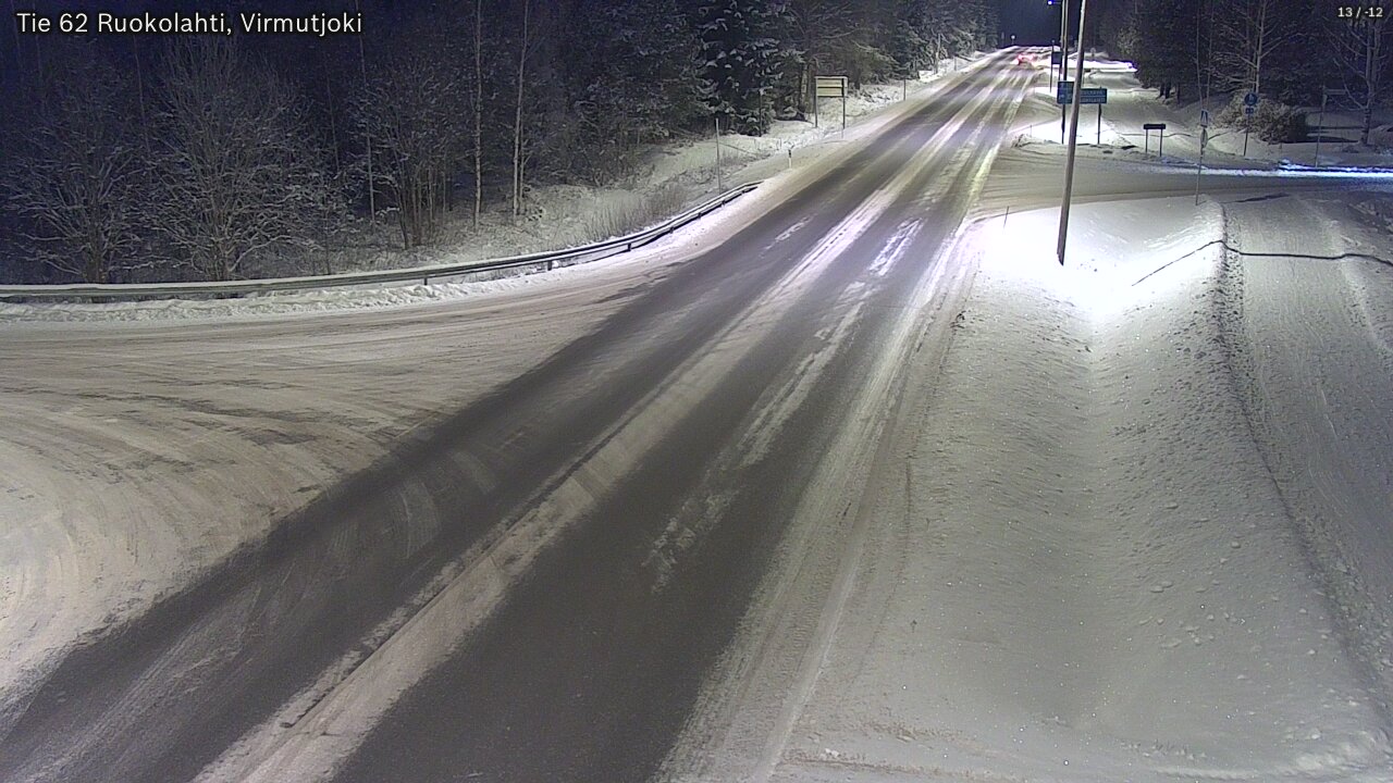 Kelikamerat Kuva Tie 62 Virmutjoki, Ruokolahti, Etelä-Karjala