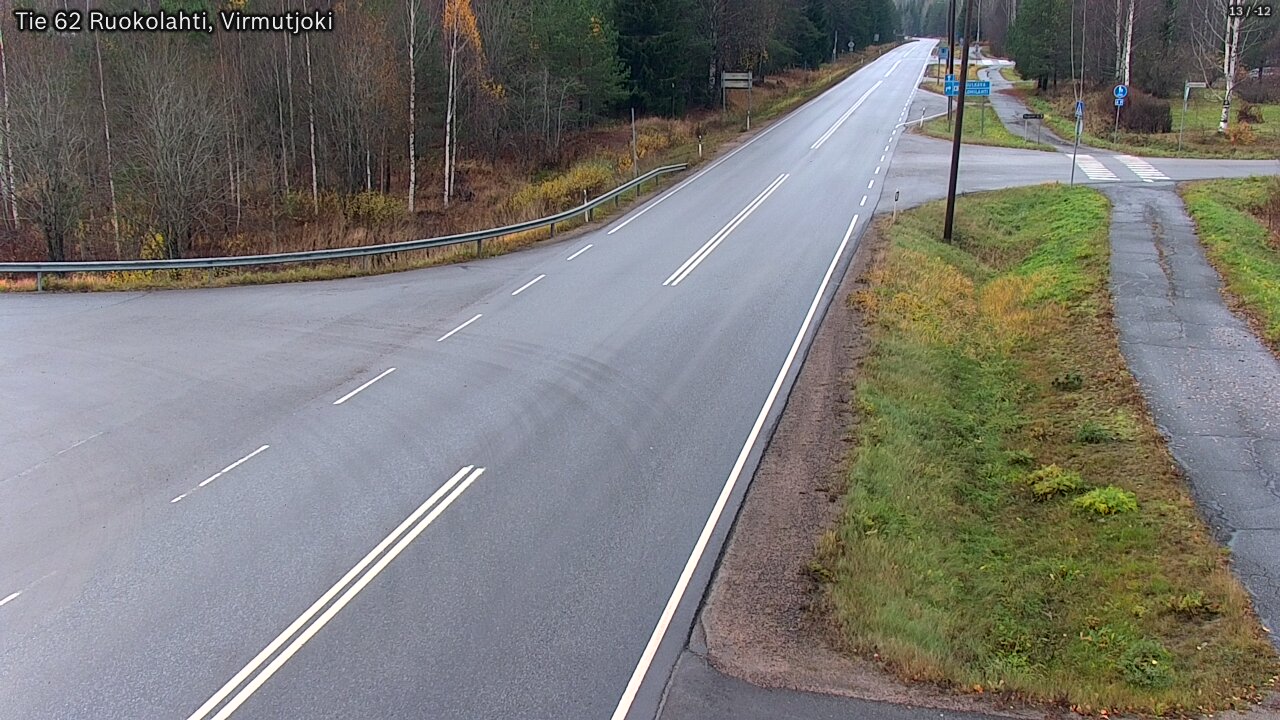 Kelikamerat Kuva Tie 62 Virmutjoki, Ruokolahti, Etelä-Karjala