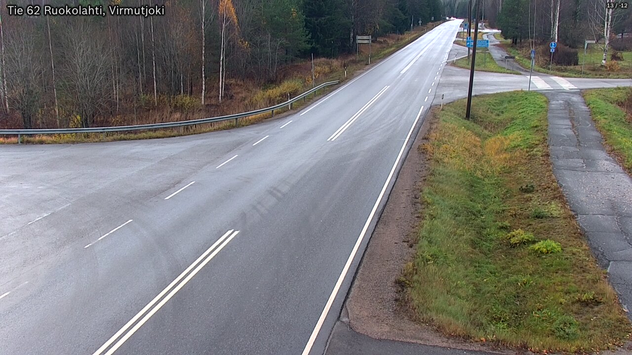 Kelikamerat Kuva Tie 62 Virmutjoki, Ruokolahti, Etelä-Karjala