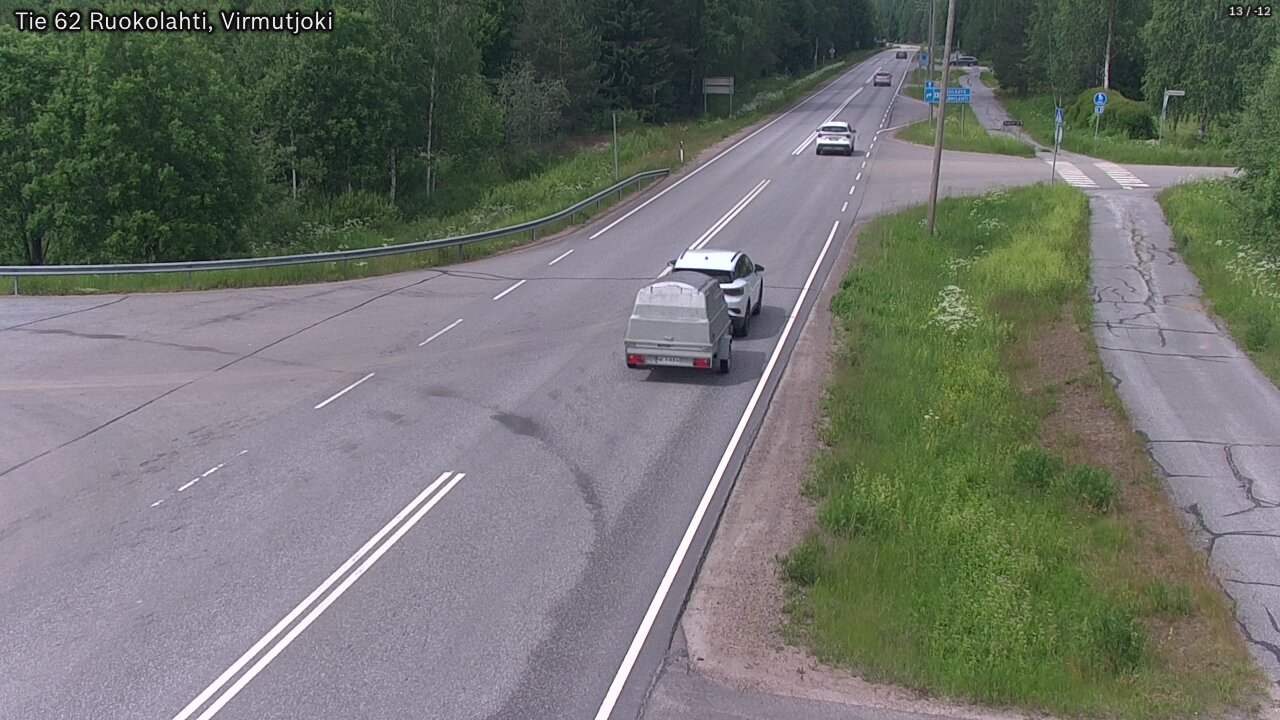 Kelikamerat Kuva Tie 62 Virmutjoki, Ruokolahti, Etelä-Karjala