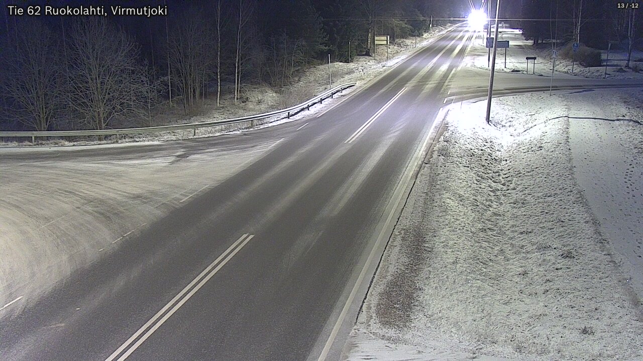 Kelikamerat Kuva Tie 62 Virmutjoki, Ruokolahti, Etelä-Karjala