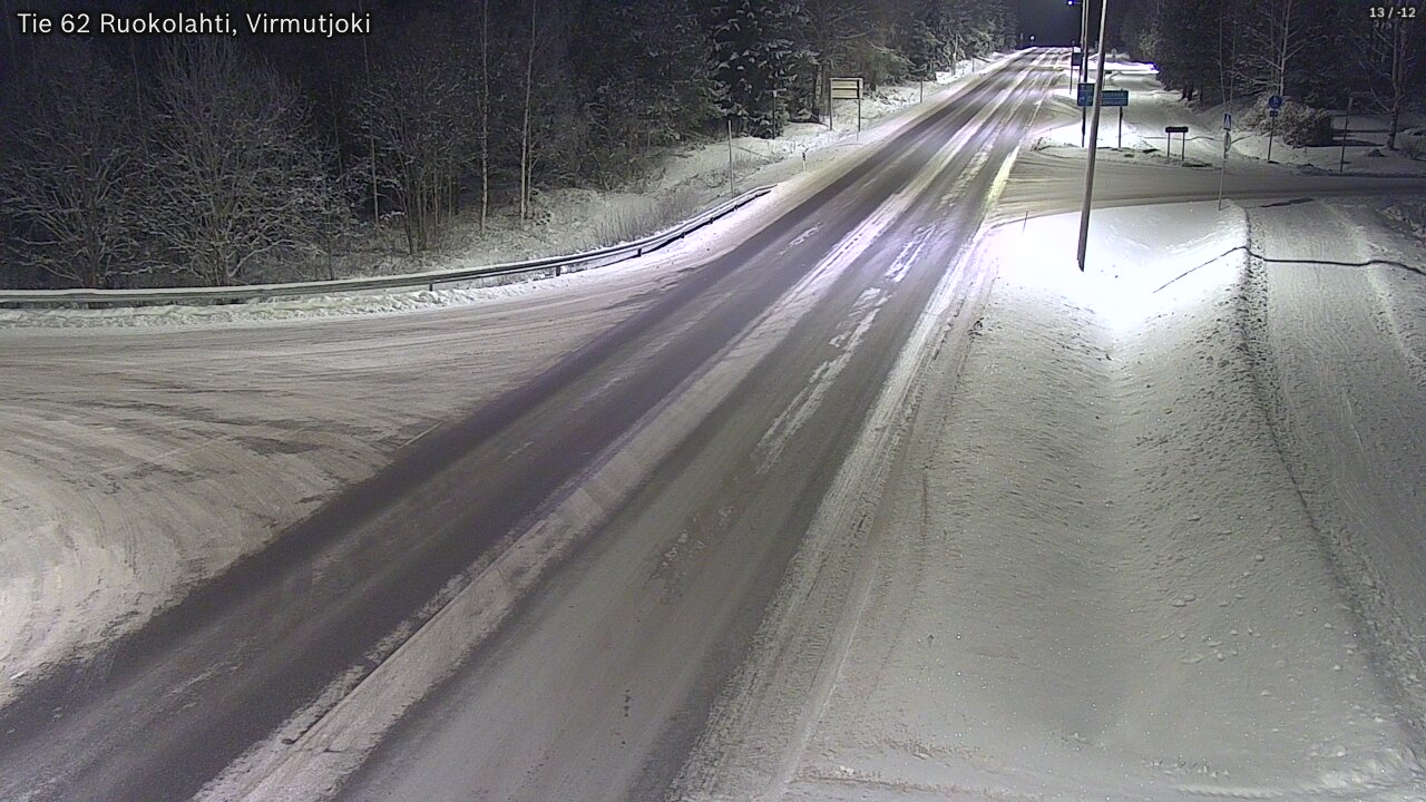 Kelikamerat Kuva Tie 62 Virmutjoki, Ruokolahti, Etelä-Karjala