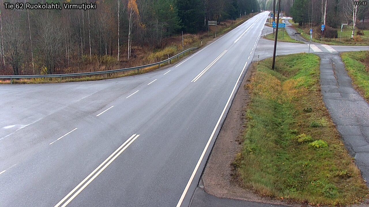 Kelikamerat Kuva Tie 62 Virmutjoki, Ruokolahti, Etelä-Karjala