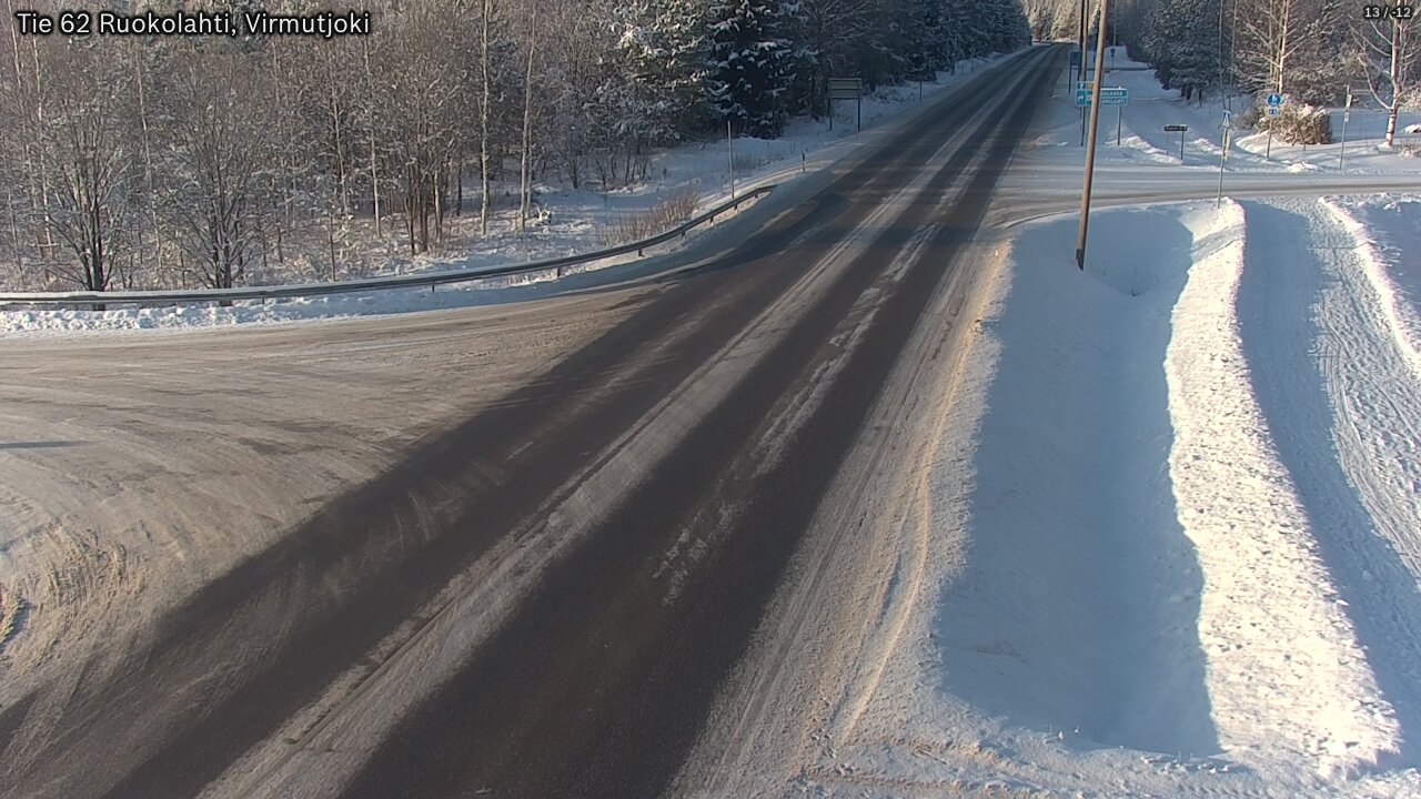 Kelikamerat Kuva Tie 62 Virmutjoki, Ruokolahti, Etelä-Karjala