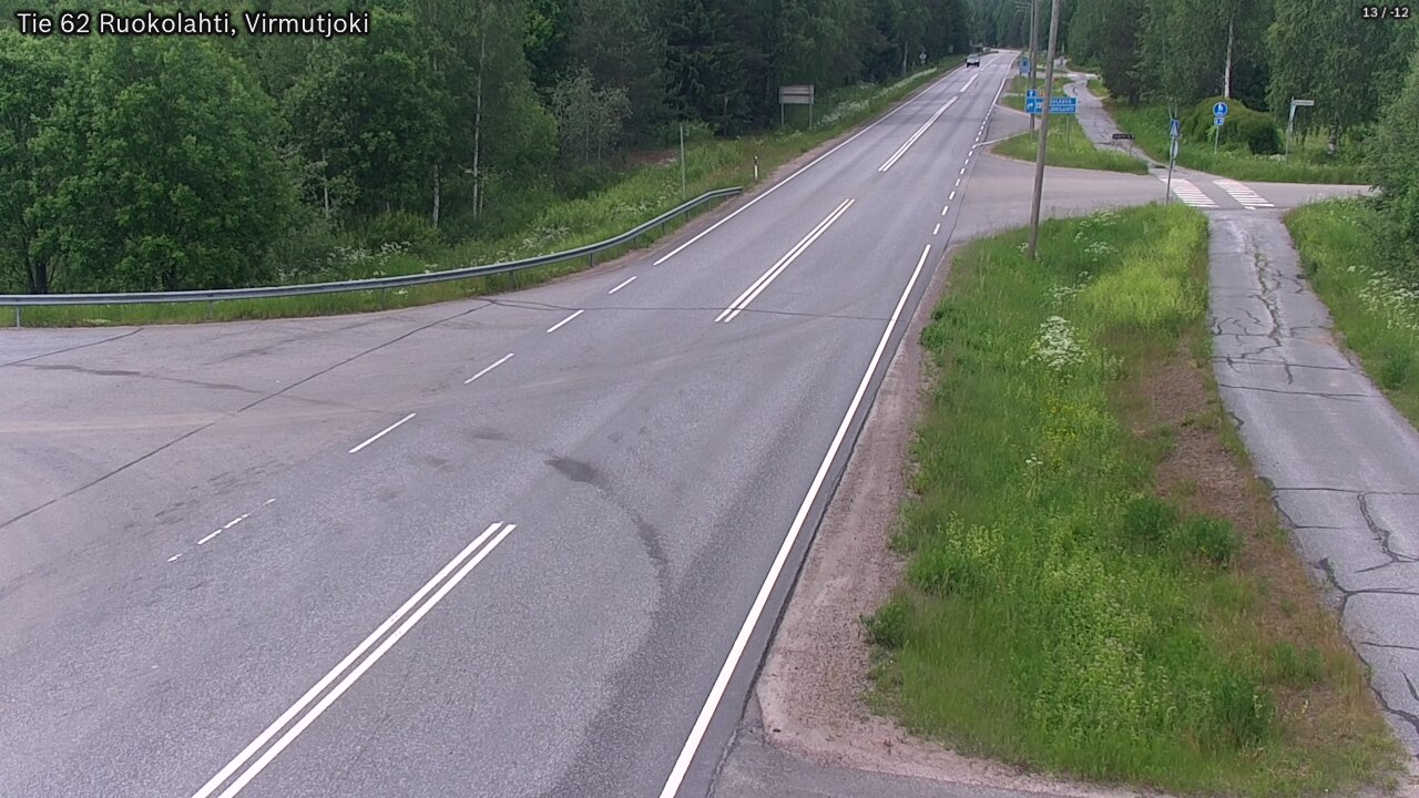 Kelikamerat Kuva Tie 62 Virmutjoki, Ruokolahti, Etelä-Karjala