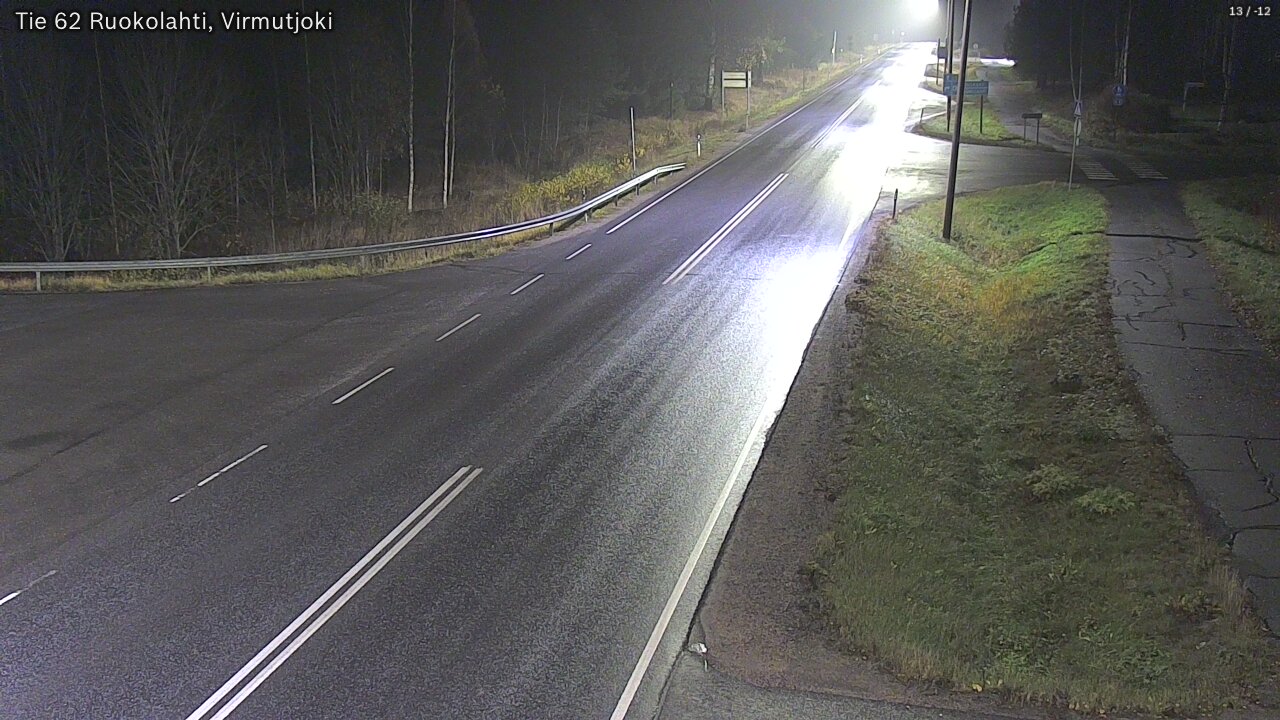 Kelikamerat Kuva Tie 62 Virmutjoki, Ruokolahti, Etelä-Karjala