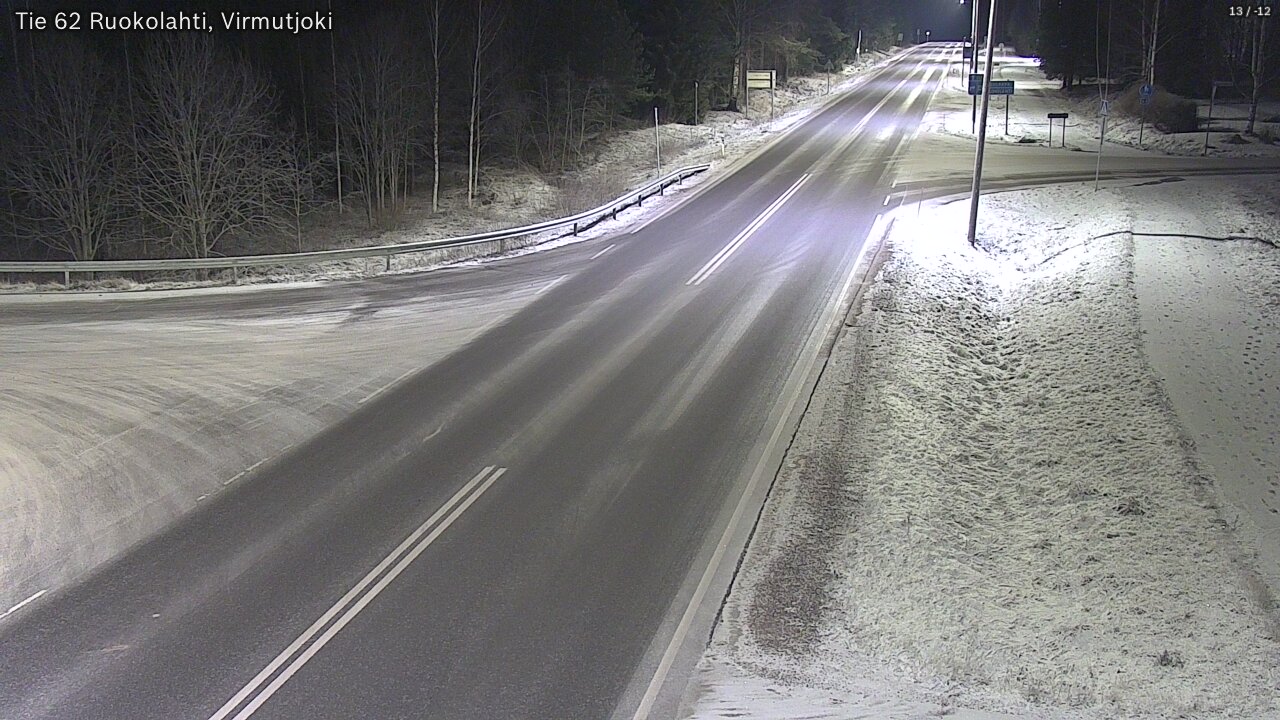 Kelikamerat Kuva Tie 62 Virmutjoki, Ruokolahti, Etelä-Karjala