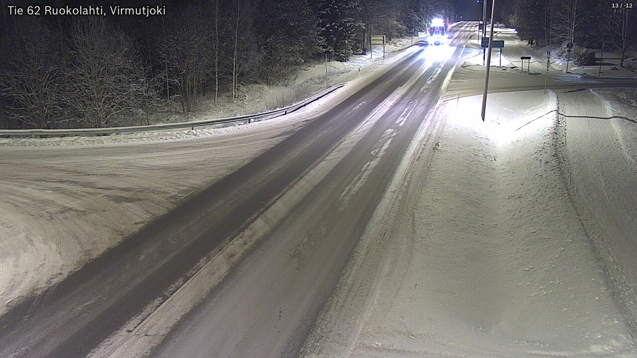 Kelikamerat Kuva Tie 62 Virmutjoki, Ruokolahti, Etelä-Karjala