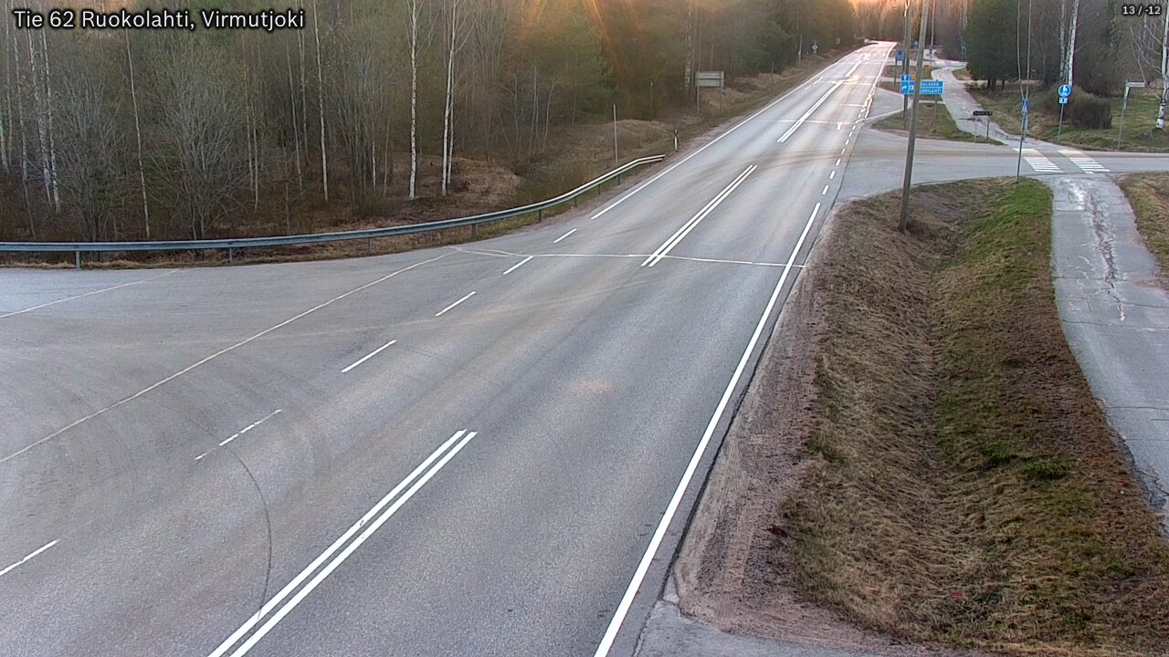 Kelikamerat Kuva Tie 62 Virmutjoki, Ruokolahti, Etelä-Karjala
