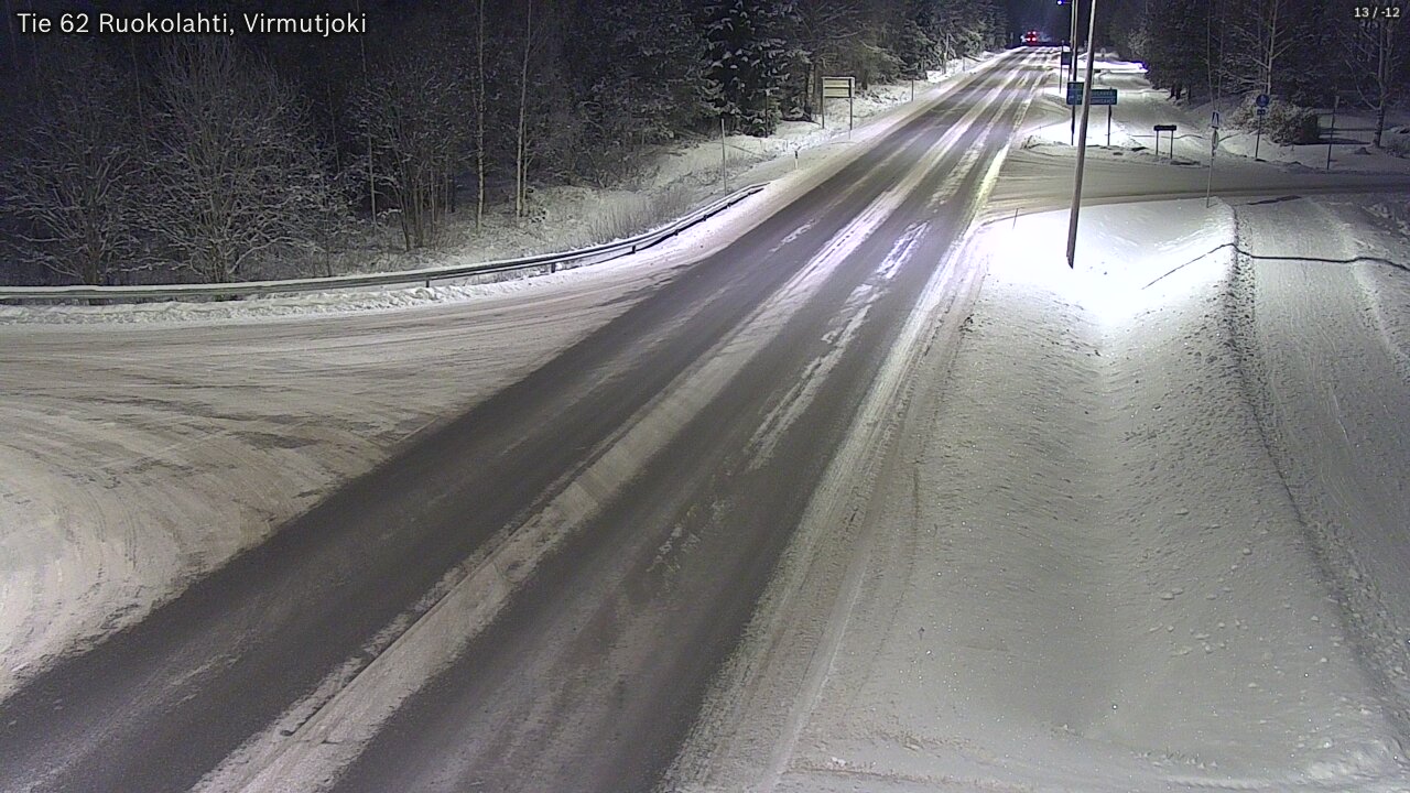 Kelikamerat Kuva Tie 62 Virmutjoki, Ruokolahti, Etelä-Karjala