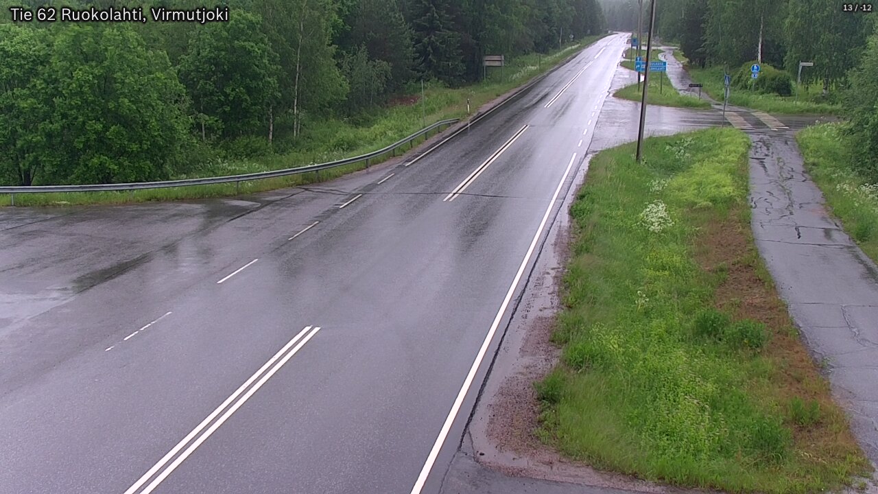 Kelikamerat Kuva Tie 62 Virmutjoki, Ruokolahti, Etelä-Karjala