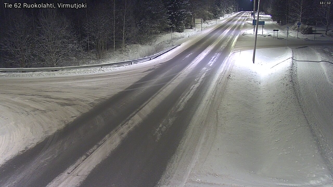 Kelikamerat Kuva Tie 62 Virmutjoki, Ruokolahti, Etelä-Karjala