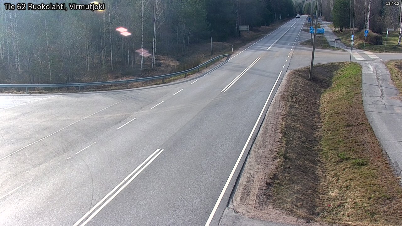 Kelikamerat Kuva Tie 62 Virmutjoki, Ruokolahti, Etelä-Karjala