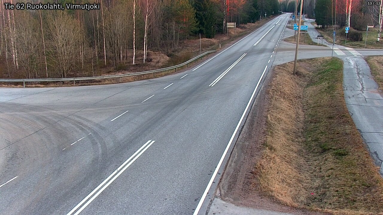 Kelikamerat Kuva Tie 62 Virmutjoki, Ruokolahti, Etelä-Karjala
