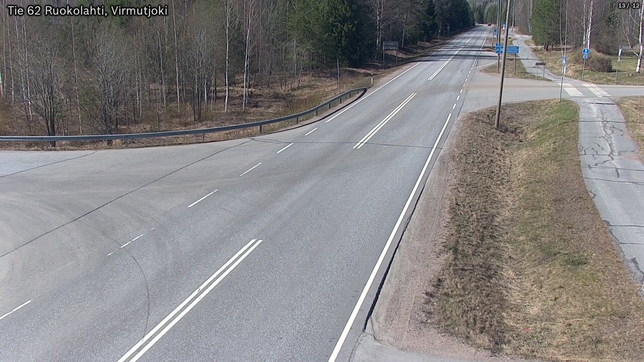 Kelikamerat Kuva Tie 62 Virmutjoki, Ruokolahti, Etelä-Karjala